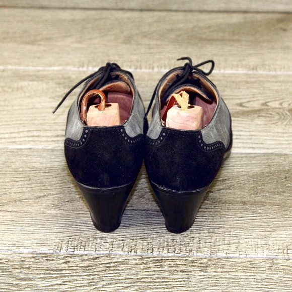 * NEW * $550 GRAVATI Arthur Beren Women's 6 M Suede 4269 * add $15 Trees - Picture 9 of 14